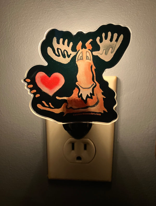 Moose Love Nightlight
