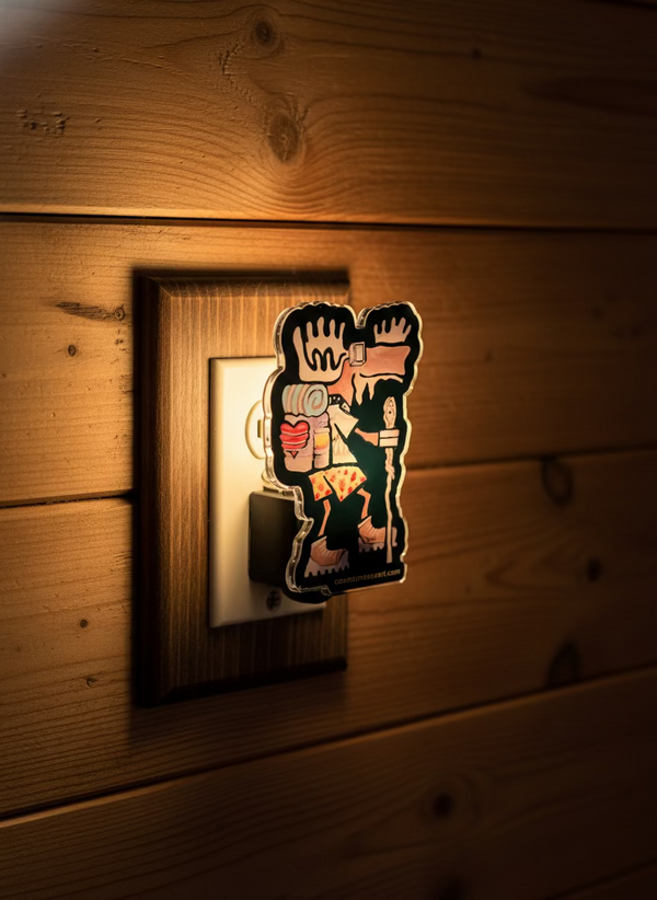 Hiking Moose Nightlight