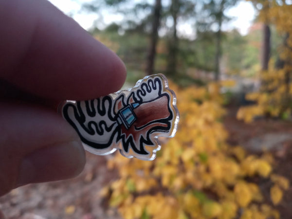 Cosmic Moose Pin
