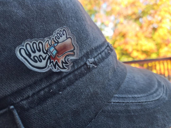 Cosmic Moose Pin